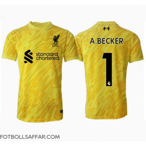 Liverpool Alisson Becker #1 Målvakt Tredjeställ 2024-25 Kortärmad